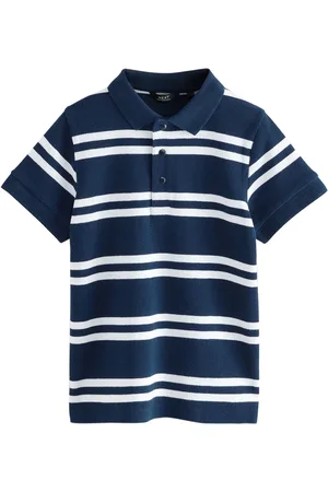 Next Textured Short Sleeve 100% Cotton Polo Shirt (3-16yrs) 4 Years (104cm)