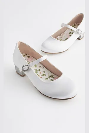 Next Standard Fit (F) Mary Jane Flower Girl Heel Shoes AU 13 (EU 32)