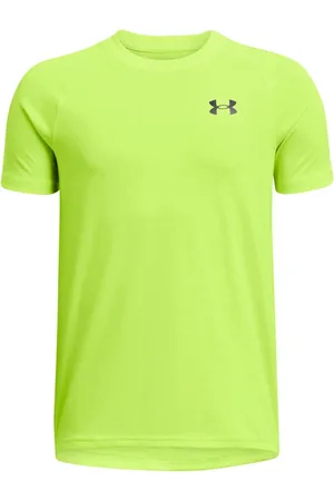 Under Armour Yellow Tech 20 Short Sleeve T-Shirt 5