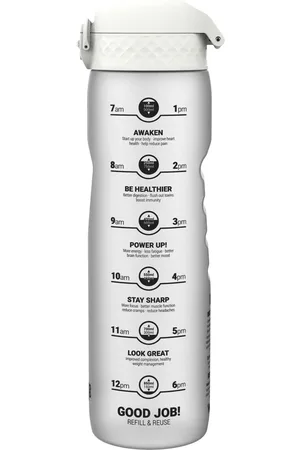 Ion8 Ice 1000ml Recyclon Motivator Free Water Bottle One