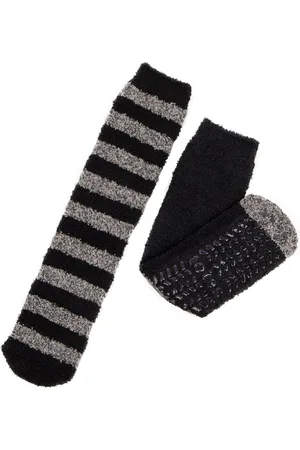 Totes Black Mens Supersoft Twin Pack Socks One