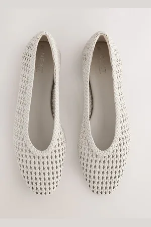 Next Forever Comfort Round Toe Weave Ballerinas eu36uk35