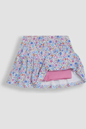 JoJo Maman Bébé Printed 100% Cotton Skort 1.5