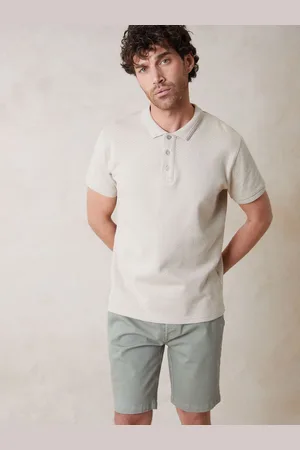 Threadbare Textured Short Sleeve 100% Cotton Polo Shirt xlarge