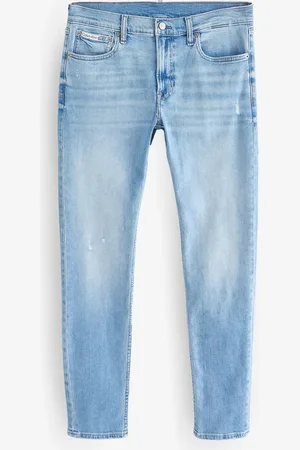 Calvin Klein Blue Slim Tapered Jeans W36 L32