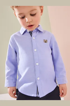 Next Long Sleeve Oxford Shirt (3mths-7yrs) 9