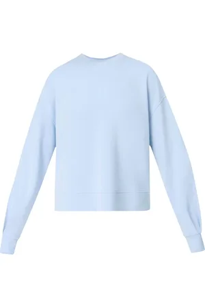 Sweaty Betty Blue Sand Wash CloudWeight Sweatshirt xsmall