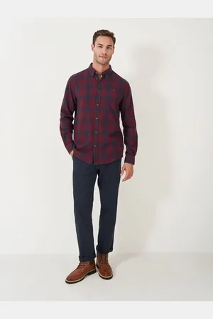J.Crew Cross Check Cotton Flannel 100% Cotton Shirt XXL