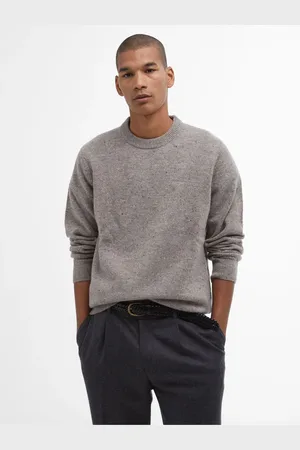 Barbour Cream Tainsbury Crew Jumper L