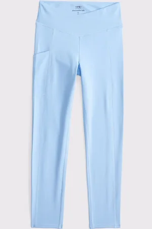 Abercrombie & Fitch Active Athleisure Leggings With Wrap Waist 11