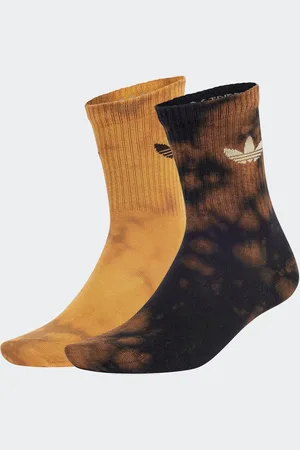 adidas Black Acid Wash Socks 2 Pack UK 6.5