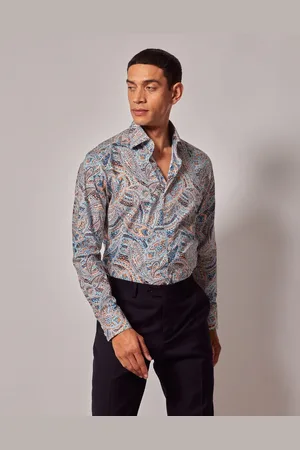 Hawes & Curtis Circus Paisley 100% Cotton Shirt M