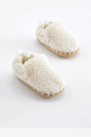 Next Neutral Cosy Slip-On Baby Shoes (0-18mths) 6
