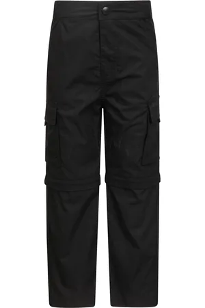 Mountain Warehouse Black Kids Active Convertible Trousers 5