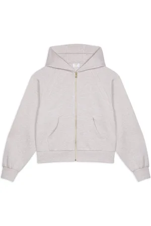 Chelsea Peers Natural LuxeComfort Scuba Zip Hoodie 10