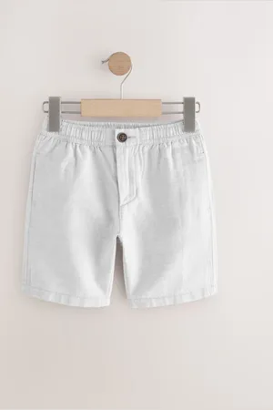 Next Linen Blend Shorts (3-16yrs) 7 Years (122cm)