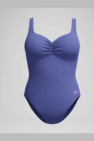 Speedo Blue Shaping Aquanite Swimsuit AU 16