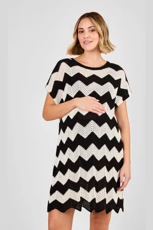 JoJo Maman Bébé Maternity Knitted Beach Cover-Up Dress L