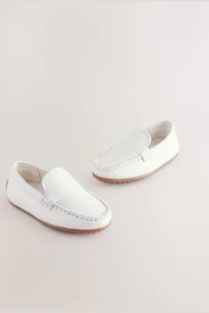 Next Leather Loafers Shoes AU 4 (EU 20.5)