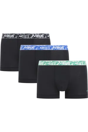 Nike Black Black Everyday Cotton Stretch Boxers 3 Pack M