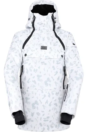 Dare 2B Womens Slide Out Overhead White Ski Jacket AU 16