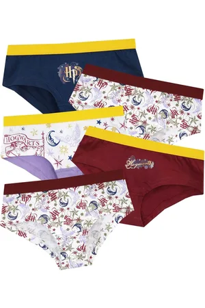Character Grey Kids Harry Potter Multipack 100% Cotton Briefs 5 Pack 6