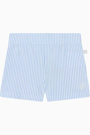 Mori UPF 50+ Seersucker Stripe Swim Shorts 9
