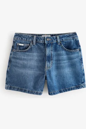 Guess Mom Fit High Waist Shorts AU 26 R