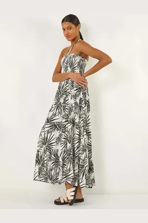 Roman Shirred Bandeau Midi Dress AU 10