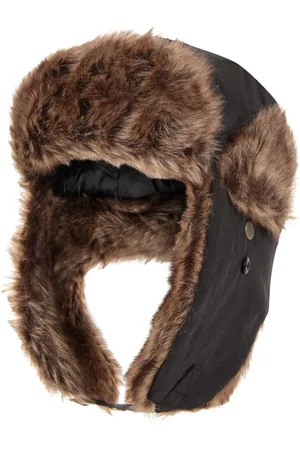Mountain Warehouse Brown Winter Furry Hat One