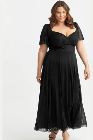 Scarlett & Jo Kemi Bolero Wrap Bodice Maxi Gown AU 14