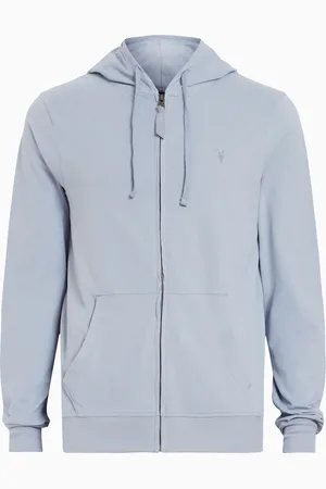 AllSaints AllSaints Willow Blue Brace 100% Organic Cotton Hoodie S