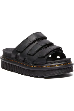 Dr. Martens Black Raine Slide Athena Sandals AU 5 (EU 36)