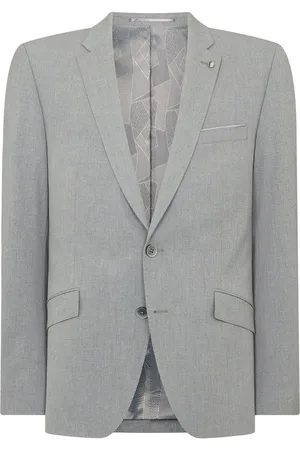 Remus Grey Tapered Fit Stretch Mix and Match Suit Jacket 48