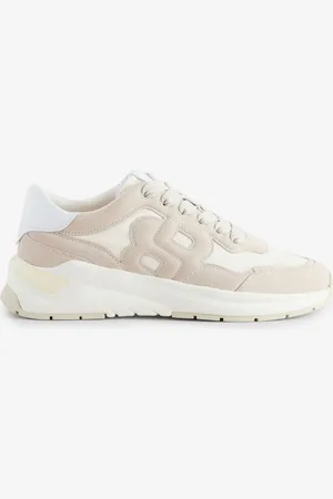 HUGO BOSS White Skylar Running Contrast Trainers AU 10 (EU 41)