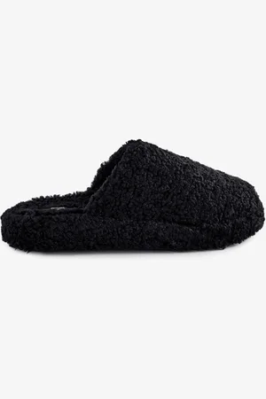 FitFlop IQushion D-Luxe Padded Teddy Mule Slippers eu41uk7
