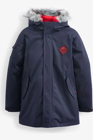 Clarks Navy Boys Navy Shower Resistant 3-in-1 Coat 7 Years (122cm)