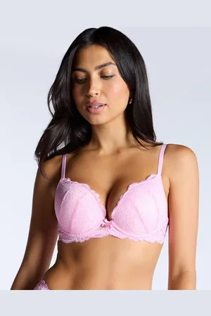 Boux Avenue Aliyah Plunge Padded Lace Bra 36 D