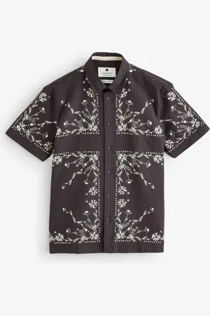 Anerkjendt Theo Flower Print Shirt xlarge