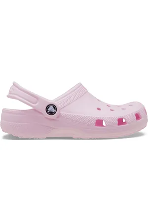 Crocs Pink MIlk Toddler Classic Clogs AU 8 (EU 25.5)