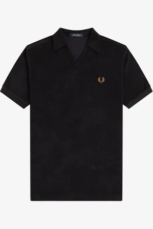 Fred Perry Open Collar Towelling Polo Shirt XL
