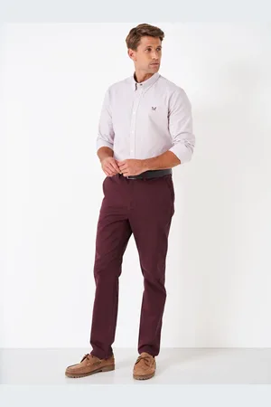 J.Crew Company Red Slim Chinos Trousers 34W x 31L (UK 34 R)