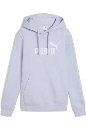 PUMA Blue Womens ESS No. 1 Logo Hoodie L