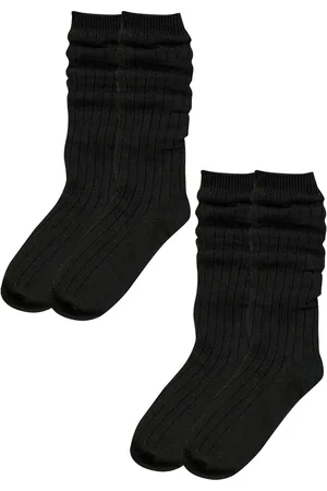 Wild Feet Black Leisure Slouch Socks one