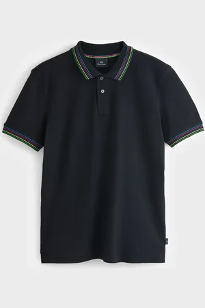 Paul Smith Zebra Print Logo Polo Shirt S