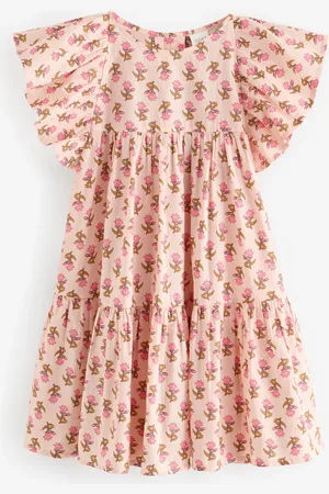 Next Printed Ruffle Summer Dress (3-16yrs) 9 Years (134cm)