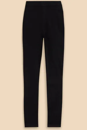 White Stuff Black Janey Jeggings AU 18 L