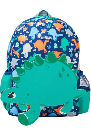 SMIGGLE Blue Junior Out & About Character Hoodie Backpack One