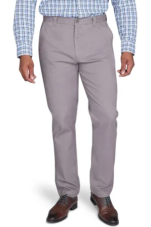 Raging Bull Grey Classic Chino Trousers 42W x 33L (UK 42 L)