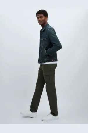 Paige Stretch-Cotton Slim Cargo Trousers 38